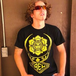 OBEY Black 100% Cotton Size S T-Shirt